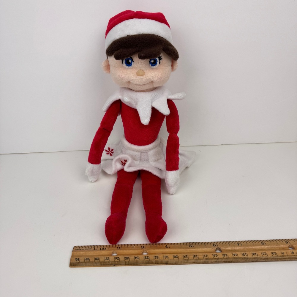 Vtg 2005 Plushee Pals Elf on Shelf Christmas‎ Plush Caucasian Girl Replacement